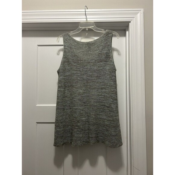 Green Brown Tight Knit Sweater Tank top Sleeveless Top Plus Size 1X Lightweight - Picture 4 of 4